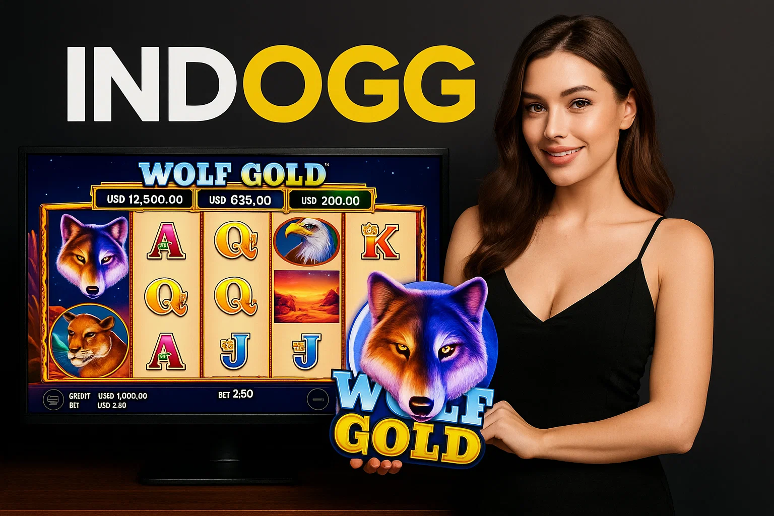 Wolf Gold di Indogg: Menangkan Jackpot Progresif dengan Fitur Free Spins